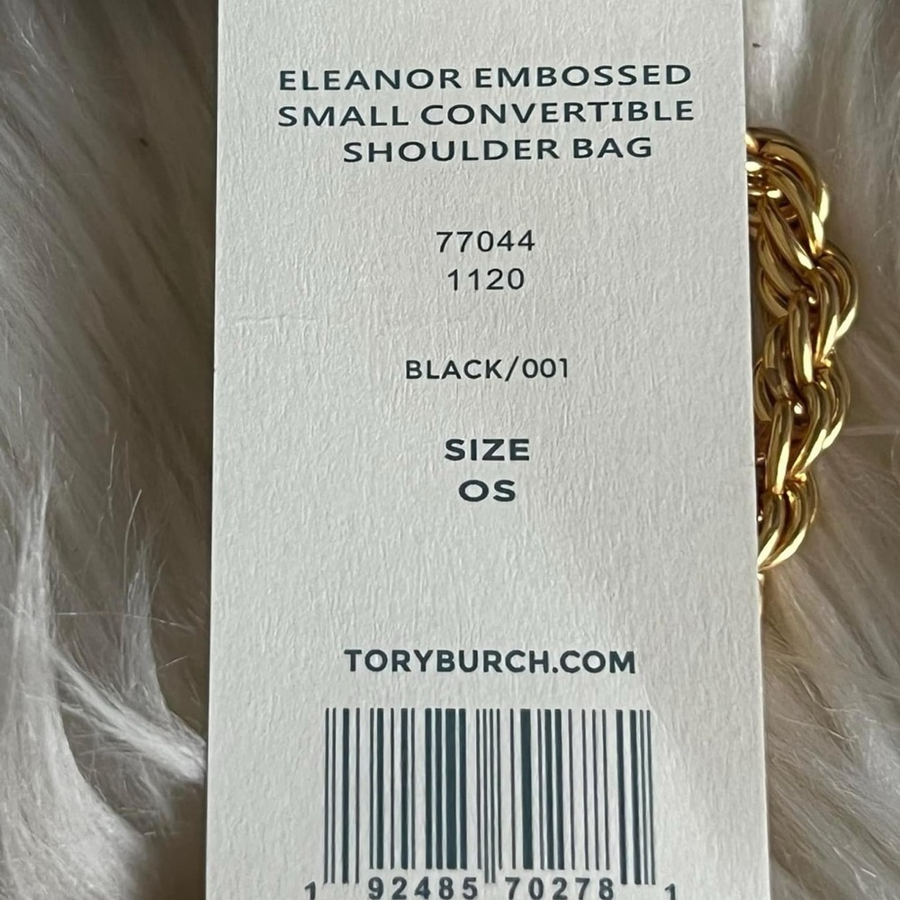 💰SOLD - 77044 - Tory Burch Eleanor Embossed Small Convertible Shoulder Bag - Picture 11 of 14